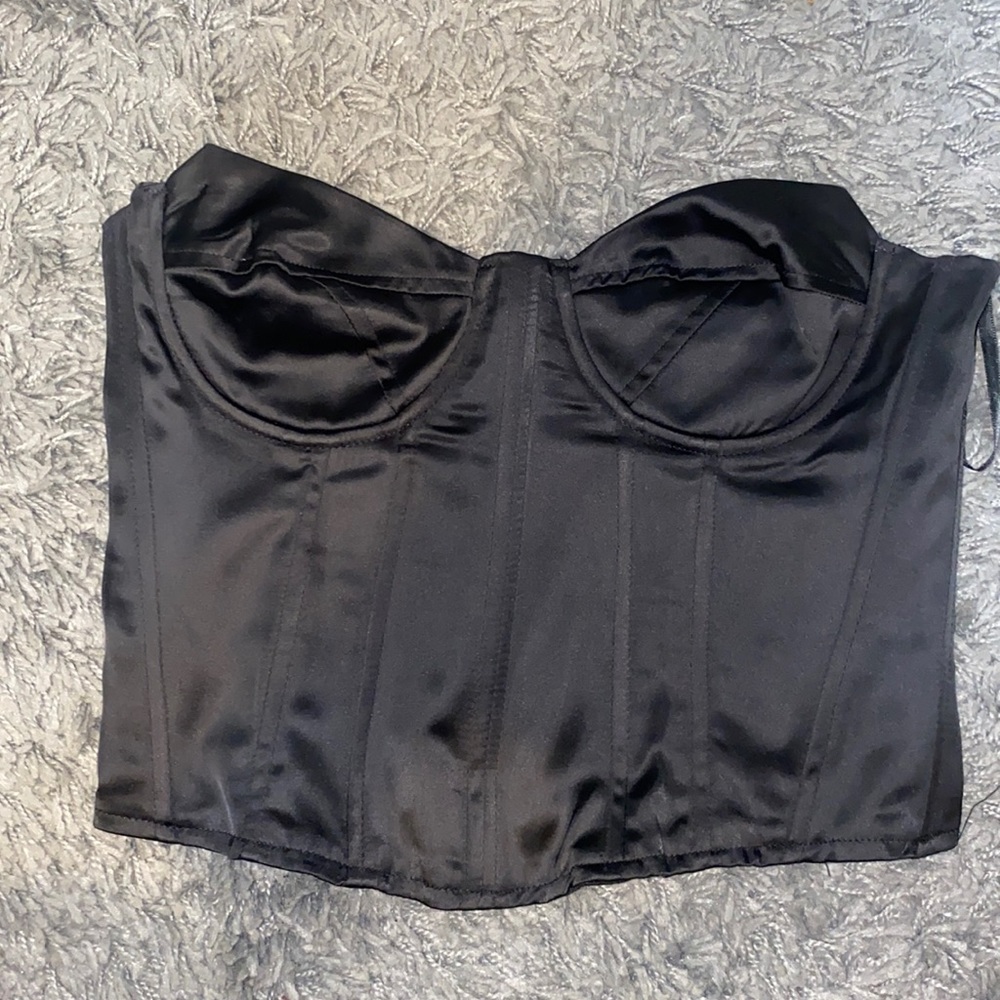 Black corset top
